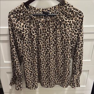 Banana Republic Leopard Print Women's Top